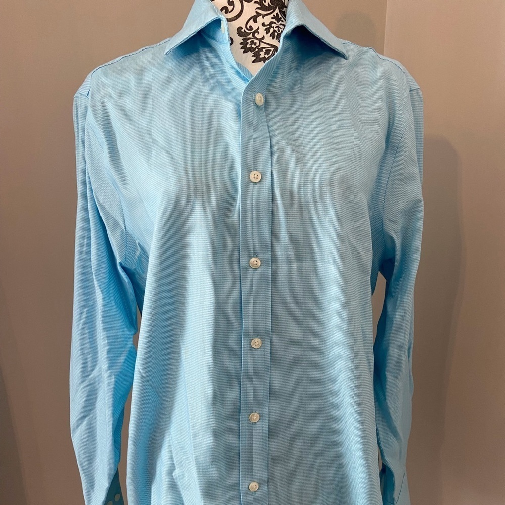 Michael Kors blue dress shirt
